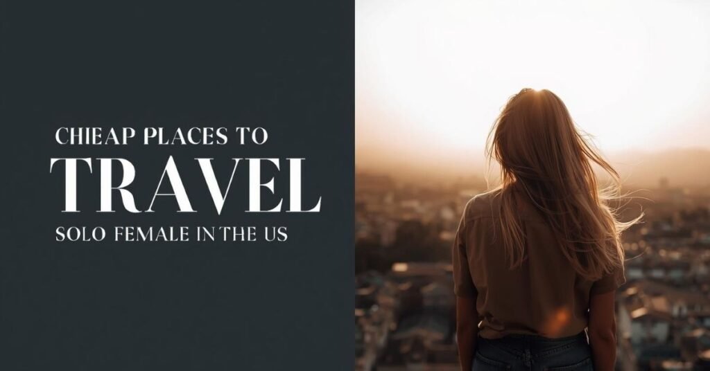 Cheap Places to Travel Solo Female in the US on a Budget