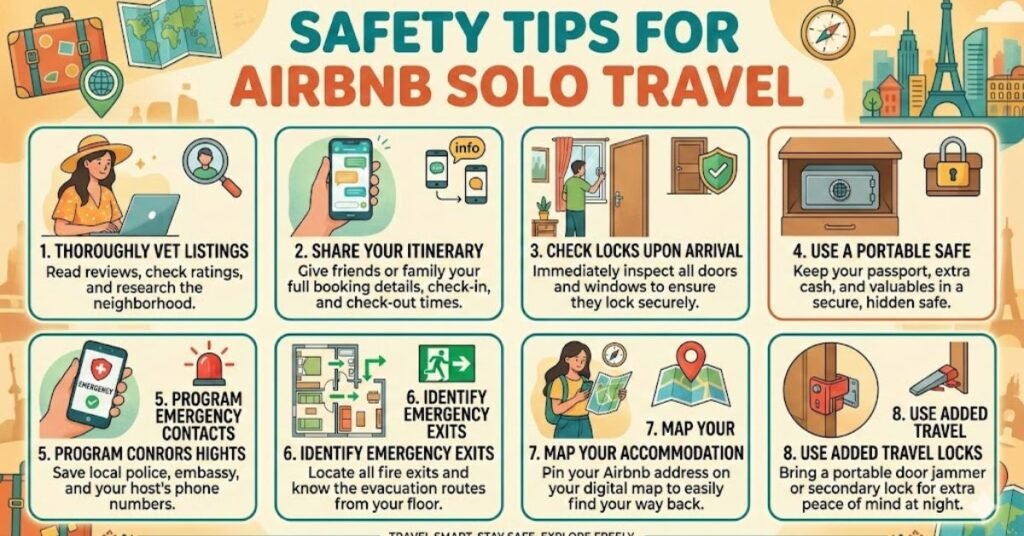 Safety Tips for Airbnb Solo Travel