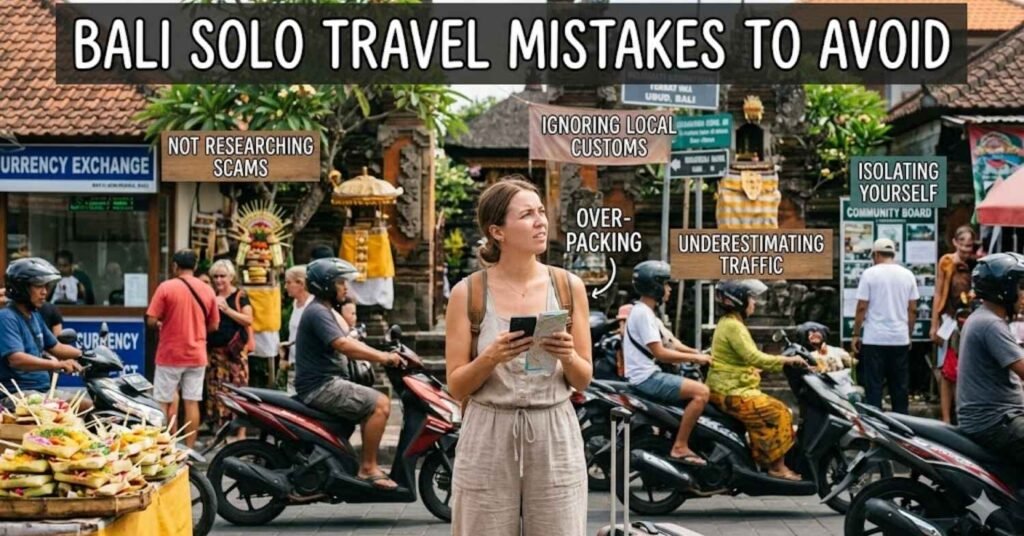 Bali Solo Travel Mistakes to Avoid