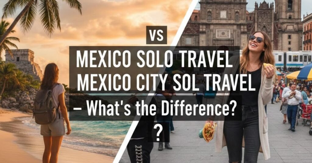 Mexico Solo Travel vs Mexico City Solo Travel – What’s the Difference?