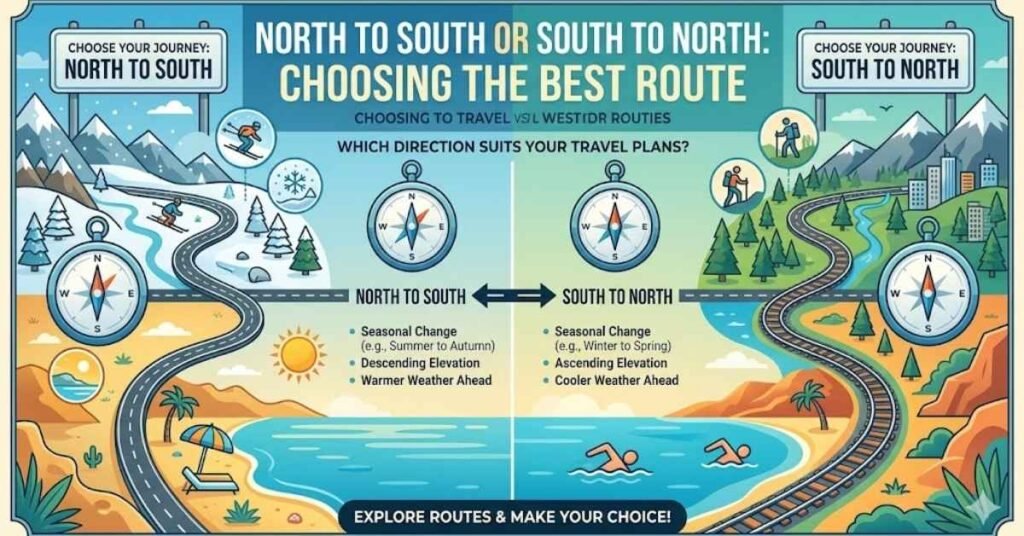 North to South or South to North: Choosing the Best Route