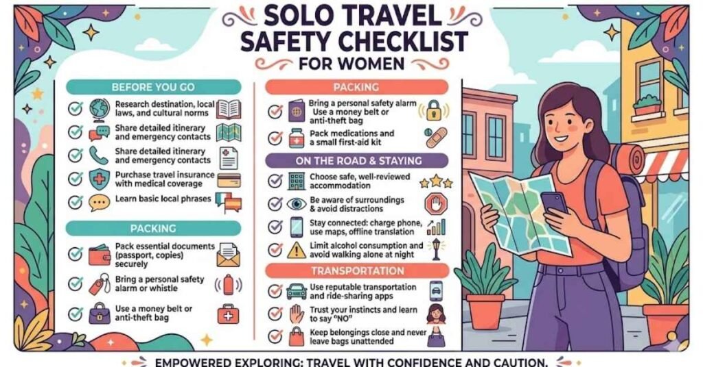 Solo Travel Safety Checklist for Women