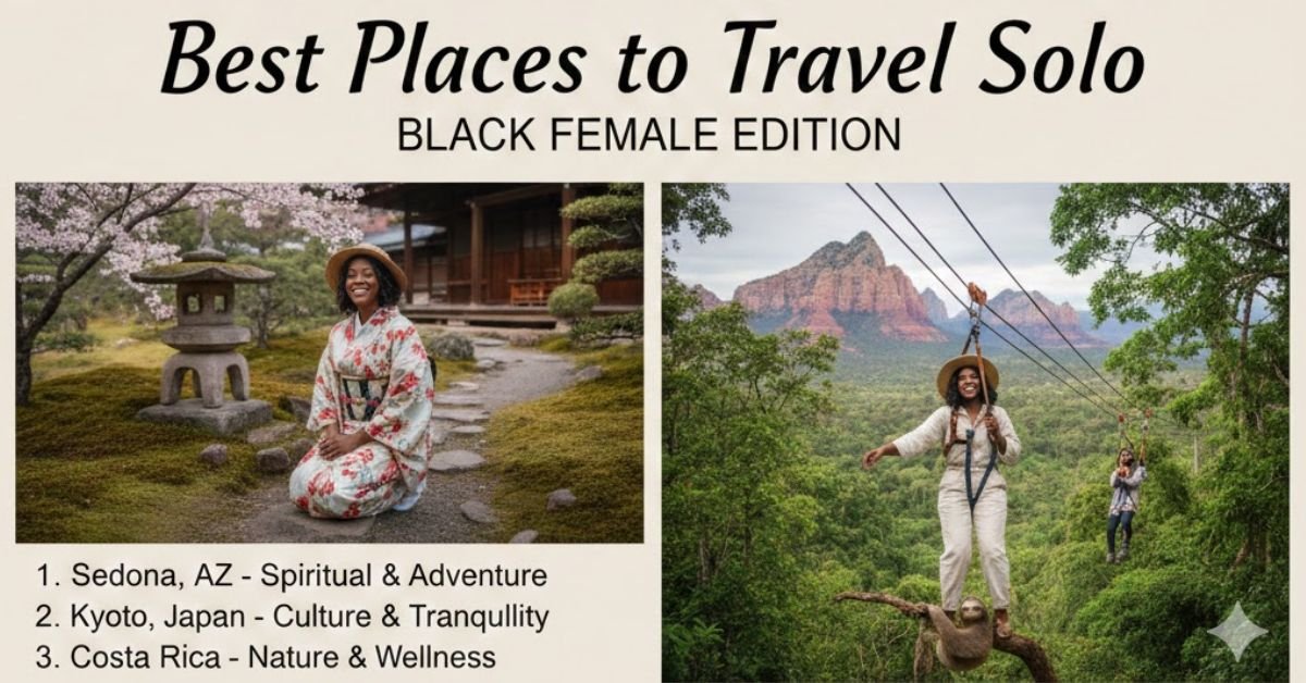 Best Places to Travel Solo Black Female