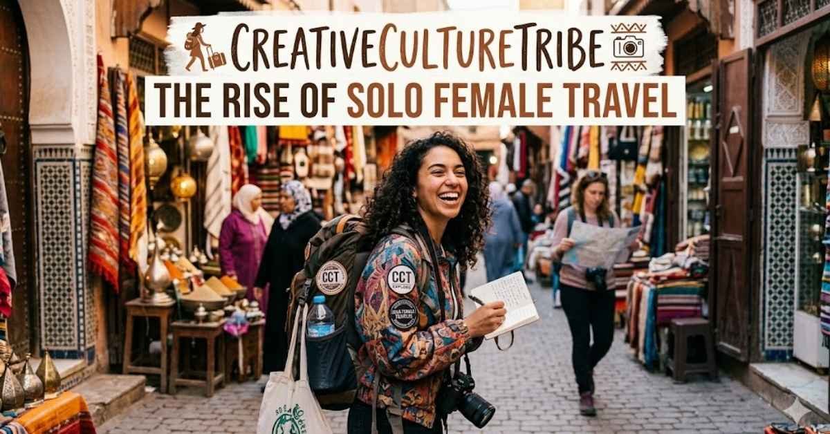 creativeculturetribe the rise of solo female travel