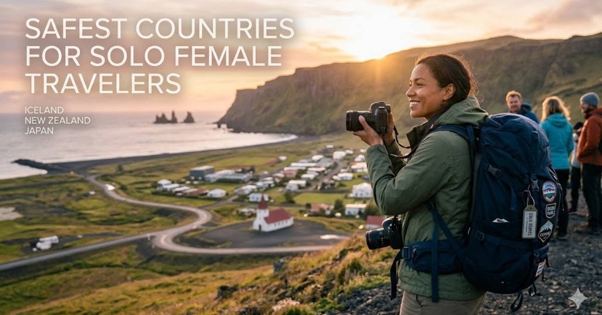 safest countries for solo female travelers